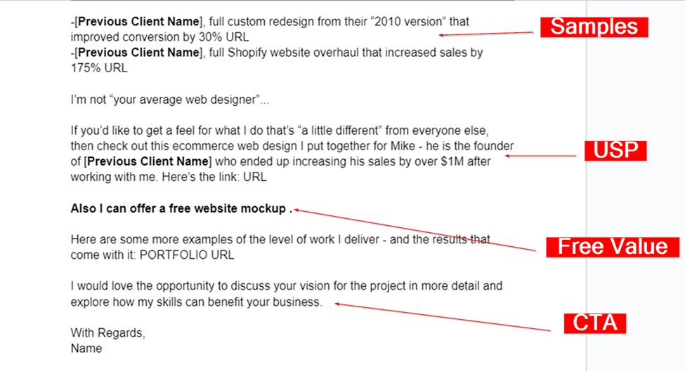 Best Upwork Cover Letter Sample